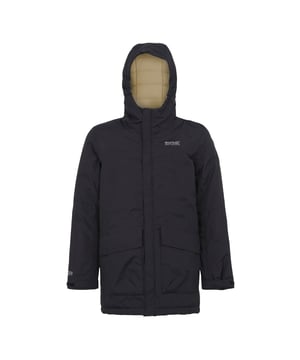 Lining: Baffled. Fabric: Down-Touch, Warmloft. Filling: Polyamide. Design: Logo, Sleeve Patches. Fabric Technology: Breathable, Isotex 5000, Lightweight, Reflective, Waterproof, Windproof. 360 Degree Reflection, Taped Seams. Neckline: Hooded. Cuff: Hook And Loop Strap. Sleeve-Type: Long-Sleeved. Hood Features: Elasticated, Grown On Hood. Pockets: 2 Lower Pockets, Stud Fastening, Flap Closure, Concealed. Fastening: Full Zip, Stud. 5000g/m²/24hrs. Hem: Adjustable, Shockcord Hem. Please Note: Printed Name Label up to Age 8. Denier: 20D. Sustainability: Made from Recycled Materials. 14 Years: 33 in. 5-6 Years: 24 in. 15-16 Years: 36 in. 3-4 Years: 22.5 in. 7-8 Years: 26 in. 13 Years: 32 in. 11-12 Years: 31 in. 9-10 Years: 28.5 in.
