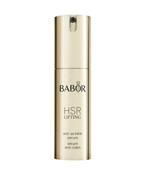 Erleben Sie das luxuriöse BABOR HSR Lifting Serum, eine revolutionäre Anti-Falten-Lösung, die entwickelt wurde, um Ihre Hautpflegeroutine zu verbessern. Dieses Serum enthält eine Kombination aus sechs leistungsstarken Inhaltsstoffen, die verschiedene Falten, einschließlich Stirnfalten und Krähenfüße, gezielt angreifen. Seine leichte Textur liefert sofortige Ergebnisse und lässt die Haut glatt und verjüngt erscheinen. Ideal für reife Haut bekämpft es vorhandene Falten und hilft, neuen vorzubeugen. Für die besten Ergebnisse täglich nach der Reinigung auf Gesicht, Hals und Dekolleté auftragen, gefolgt von der HSR Lifting Cream.