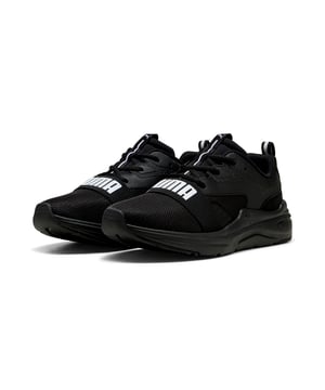 PRODUCT STORY: Unleash your city style with PUMA. Lightweight and breathable, these sneakers feature a mesh upper and CMEVA tooling. SOFTRIDE and SOFTFOAM+ cushioning deliver all-day comfort, making them perfect for your active, on-the-go lifestyle. FEATURES & BENEFITS: CMEVA: PUMA's compression-moulded EVA material for lightweight performance; SOFTRIDE: Soft foam designed for all-day cushioning and comfort; SOFTFOAM+: Step-in comfort sockliner designed to provide soft cushioning thanks to its extra thick heel. DETAILS: Regular width; Mesh upper; Lightweight construction; Lace closure; Rubber outsole; PUMA branding details.