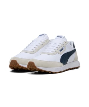 PRODUCT STORY: The Runtamed Lugged sneaker is designed for our trendsetters. Featuring rich details, the overall design remains functional and athletic. With its versatile and durable construction, the RunTamed sneaker is a reliable choice for any adventure. FEATURES & BENEFITS: The upper of the shoes is made with at least 20% recycled materials and the bottom is made with at least 10% recycled materials.; SOFTFOAM+: Step-in comfort sockliner designed to provide soft cushioning thanks to its extra thick heel. DETAILS: Regular fit; Laces; Textile upper; Rubber outsole; PUMA branding.