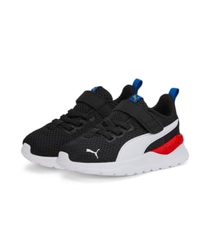 PRODUCT STORY: Anzarun Lite is PUMA's most refined Anzarun style. Featuring the Anzarun DNA, a mesh base upper and a comfy IMEVA midsole, this trainer provides a clean look. The true PUMA heritage branding rounds out the look. FEATURES & BENEFITS: IMEVA: PUMA’s midsole for a lightweight and comfortable feel; SoftFoam+: PUMA’s comfort sockliner for instant step-in and long-lasting comfort that provides soft cushioning every step of your day. DETAILS: Mesh material upper with synthetic overlays; Non-marking rubber outsole; PUMA Cat Logo on tongue, heel, and toe; PUMA Formstrip at lateral side; PUMA Babies’ style: recommended for toddlers between 0 and 4 years.