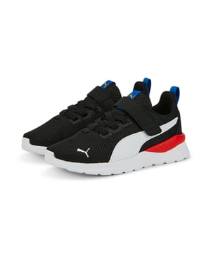 PRODUCT STORY: Deconstructed and refined, the Anzarun Lite Trainers ensure a clean look that's perfect for every occasion. Featuring a breathable mesh upper, a cushy EVA midsole and true heritage PUMA branding throughout, this shoe is comfort and style combined.FEATURES &amp; BENEFITS: SoftFoam+: PUMA’s comfort sockliner for instant step-in and long-lasting comfort that provides soft cushioning every step of your day. DETAILS: Low boot; Mesh-based textile upper; EVA midsole for comfort; Non-marking rubber outsole for grip; PUMA Wordmark on tongue; PUMA Formstrip at lateral side; PUMA Kids’ style: recommended for young kids between 4 and 8 years.