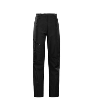 Buitenste materialen: 100% Polyester. Voering: Gebonden. Ontwerp: Eenvoudig. Sluiting: Knoop, Ritsgat. Stoftechnologie: Ademend, Lichtgewicht, Waterafstotend, Waterdicht, Winddicht. Riemlussen, Getapete naden, Drie lagen, YKK rits. Zakken: 2 zijzakken, 1 achterzak, 1 dijbeenzak, rits, 1 ritszak. Waterdichte classificatie: 20000mm. 4000g/m²/24 uur.