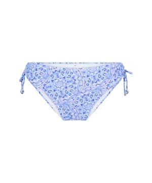 Alles draait om de details! Deze lijn draait helemaal om details! De coole paisleyprint maakt van deze bikini een echt blikvanger! De bikinislips met strik zijn aan de zijkant verstelbaar met behulp van touwtjes en hebben een regular fit die perfect aansluit bij beide tops in deze lijn.
