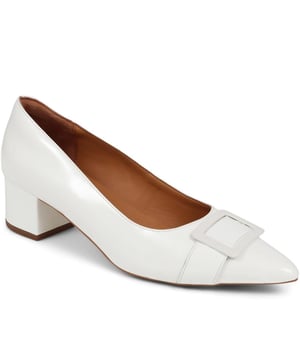 Slide into our pointed-toe, heeled leather court shoes, where sharp style meets classic elegance. These sleek, slip-on heels bring a refined edge to your look, perfect for those moments when you want to make a sophisticated statement.