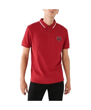 True Religion Mens Polo Shirt
Style Code:  107125
100% Cotton
Made in India
Signature Horseshoe on The Chest
Classic Buddha Logo on The Back.
Short Sleeve
Ribbed Collare & Sleeve
Soft Cotton Fabric
Regular Fit
Machine Washable
Split Side Hem