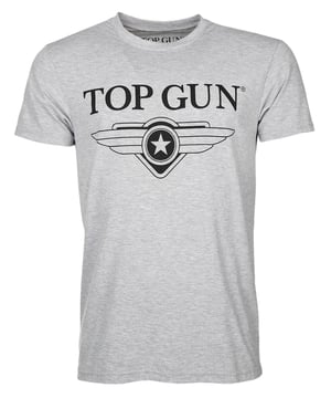 Het shirt heeft een aangenaam wijde ronde halslijn. De sportieve snit maakt het zeer comfortabel om te dragen. Het heeft de typische Top Gun letters op de voorkant.