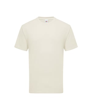 Ringgesponnen premium t-shirt voor dagelijks gebruik. Wasvoorschrift: machinewas warm Niet bleken Drogen op lage temperatuur Medium hitte strijken Niet stomen.