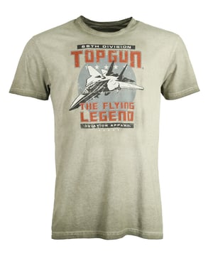 Der einzigartige Top Gun Stil spiegelt sich in diesem hippen Shirt wieder. Mit dem einzigartigem Aufdruck und dem bequemen Schnitt ist dieses Shirt ein wahres "Must Have".