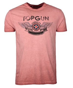 Der einzigartige Top Gun Stil spiegelt sich in diesem hippen Shirt wieder. Mit dem legendären Druck und dem bequemen Schnitt ist dieses Shirt ein absoluter Hingucker.