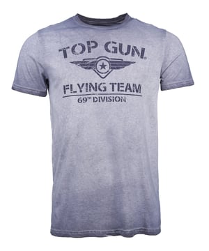 Der einzigartige Top Gun Stil spiegelt sich in diesem hippen Shirt wieder. Mit dem Top Gun Druck und dem bequemen Schnitt ist dieses Shirt ein absoluter Hingucker.