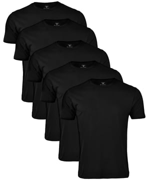 5er Pack  Shirt der Marke TopGun aus 100% Baumwolle im 5er Pack Das klassisch geschnittene Shirt überzeugt durch hochwertige Qualität, einem angenehmen Tragegefühl und dem unschlagbaren Preis-Leistungs-Verhältnis.