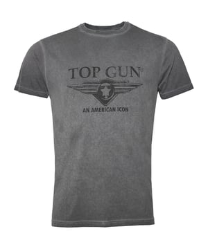 Dieses anthrazite Baumwoll-T-Shirt ist ein elegantes und bequemes Kleidungsstück, das durch den Logoprint auf der Brust auffällt.. Es eignet sich perfekt für freizeitliche Anlässe oder als  sportliches Piece im Alltag.