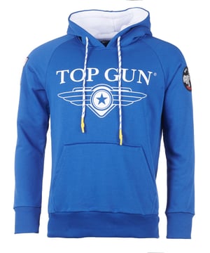Der Hoodie besitzt die typischen Patches auf den Oberarmen und das Logo-Print im Brustbereich. Der elastische Strick am Ärmelabschluss und am Bund sorgen für eine ideale Passform. Der weiche Stoff und die große Fronttasche zum Einschieben bieten zusätzlichen Komfort. Der Hoodie besitzt eine Kapuze mit geflecktem Kordelzug. Die Kapuze ist durch die leichte Fütterung sehr weich.