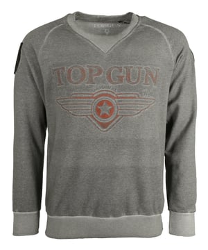 Sweatshirt met print op de borst en gebreide boorden voor een ideale pasvorm.