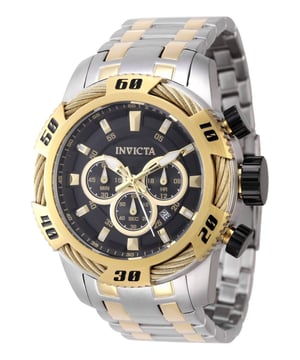 El Invicta 47116 tiene una caja de acero inoxidable de 50 millimetros con una esfera negro.
Esta modelo funciona con un movimiento de Cuarzo preciso.
Resistencia a la presión de aqua de 10 bares.
Este modelo es parte de la colección Invicta Speedway.

2 años de garantía Invicta.