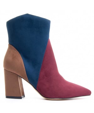 Bequemer Damen-Stiefelette. Bequeme Passform. Gepolsterte Innensohle. Rutschfeste Sohle. Verstärkte Nähte. Hergestellt von anderen Marken für unsere Marke.