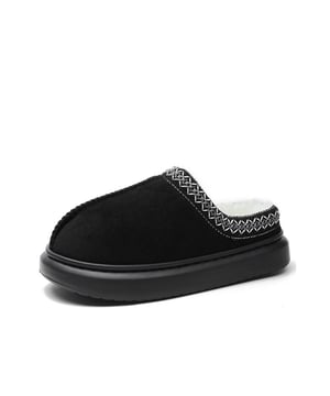 Plush
  lined interiors for ultimate comfort
  Stylish contrast edge detailing
  Luxurious suede material
  Thick sole design for warmth and coziness
  Ideal for winter days