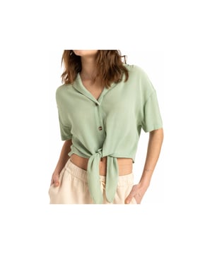 CAMISETA MUJER SALTY SWEET VERDE