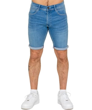 Die Enzo Herren Stretch Denim Shorts bieten die perfekte Kombination aus Stil und Komfort. Mit einer schmalen Passform und aus elastischem Stoff gefertigt, sorgen sie für Flexibilität und einen eleganten Look. Mit klassischem 5-Pocket-Design, Reißverschluss und einem umgeschlagenen Saum für einen modernen Touch sind diese Shorts ein Muss für jede legere Garderobe. Ideal für warme Tage, vereinen sie Praktikabilität mit mühelosem Stil.