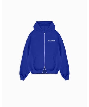 86% Baumwolle | 14% Polyester Oversized Passform Vollständiger Frontreißverschluss BLCK BNNS Druck auf der linken Brust Through The Dessert Logotyp auf dem Rücken Kängurutasche Kann mit den TTD Sweatshorts kombiniert werden