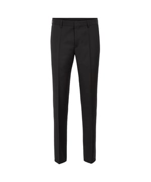 Mens Boss Gibson Trousers in black.- Hook and zip closure.- Slant pockets.- Belt loops.- Soft inner lining.- Slim fit.- Ref: 50318499001