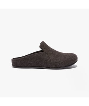 Women's Fit Flop Chrissie II Haus e01 Felt Slippers.- Felt (Polyester) upper.- Slip on fastening.- iQushion Technology.- Slip-Resistant Rubber outsole. Ref: GQ4090.