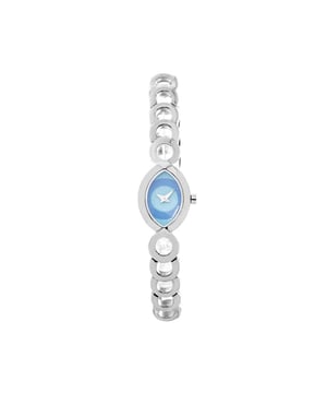 Mechanismus: QUARZ  
Anzeige: ANALOG  
Gehäusematerial: STAHL  
Gehäusefarbe: SILBER  
Armbandmaterial: STAHL  
Armbandfarbe: SILBER  
Zifferblattfarbe: BLAU  
Glasart: MINERAL  
Verschluss: PRESSURE  
Durchmesser Zifferblatt: 18 MM  
Besondere Funktionen: Guess Jewellery American Dream