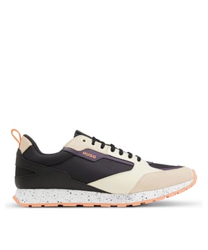 Men's HUGO Icelin Running Trainers.- Retro running inspired sneaker with suede and mesh combination with a predominantly nylon ripstop construction upper.- Tonal laces.- Loop on the back.- Lightweight EVA sole with rubber bottom.- Cemented construction. Ref: 50485912280.