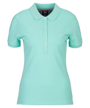 Sportliches Poloshirt mit klassischem Polokragen und dezentem Logo-Patch. Der Baumwoll-Elasthan-Mix sorgt für hohen Tragekomfort und eine perfekte Passform.