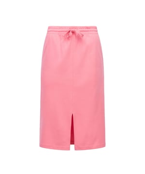 skirt with straight fit - tonal drawstring at waistband - slit at centre front and sideseam pockets - iconic flag at at inside centre back - 100% cotton - machine washable