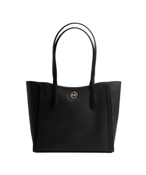 Our Michael Kors Leida tote is a stylish and functional accessory, perfect for any occasion. Crafted from premium leather, this timeless design combines spaciousness and sophistication, offering organized space for all your everyday essentials.

 Details:
 - Accessory Type: Tote Bag.
 - Material: Cowhide.
 - Texture: Smooth.
 - Interior details: Back pocket with zipper.
 - Exterior details: Metallic engraved logo.
 - Double handles.
 - Closure: Top, zipper.

 Each of Michael Kors' accessories collections boasts a strong identity, offering a fresh mix of timeless trends, colors, and silhouettes, combined with urban style and attitude. Each women's tote bag designed by Michael Kors is an affordable luxury with a touch of modern, unexpected, and comfortable glamour, offering a piece for every occasion.
 Measures: 33 cm x 30 cm x 12 cm
 Composition: 100% Leather
 Care:
Clean with a soft, dry cloth.
 Avoid prolonged exposure to the sun and humidity.
 Avoid contact with liquids and rough surfaces.