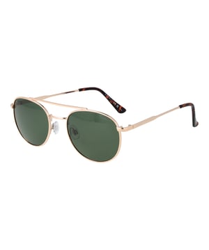 Geslacht: Unisex
Hoofdkleur: Goud
Frame kleur: Goud
Frame materiaal: Roestvrij staal
Frame Stijl: Full-Rim
Glas materiaal: Kunststof
Glas breedte: 53
Maat: 53-20-145
Glas hoogte: 45
Web breedte: 20
Framebreedte: 135
Tempel Lengte: 145
Categorie filteren: 3
bescherming: 100% UVA & UVB
Veer Scharnier: Nee
Extras: Geen extra's
Leveringsomvang: Zakje met merk
Glas kleur: Groen
Stijl: Piloot
Glas-Effect: gepolariseerd