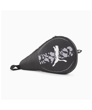 The Puma Black Padel Tennis Cover Bag is a sleek and functional accessory designed to protect and carry your padel tennis racquet. With a stylish, minimalist black design, this bag is perfect for athletes looking for durability and convenience when traveling to and from matches. Whether you're storing your racquet for the off-season or heading to a game, this cover bag provides ultimate protection and style for your equipment.
Key Features:
Durable Construction: 

Made from high-quality, durable materials, this bag is built to last, offering robust protection for your padel tennis racquet during storage or transport.


Sleek Black Design: 

The black colorway gives the bag a classic, minimalist look, allowing you to carry your racquet in style while keeping a low profile.


Compact and Lightweight: 

The bag is lightweight and compact, making it easy to carry without taking up too much space, ideal for athletes on the go.


Zipper Closure: 

The full-zip closure ensures your racquet stays secure inside the bag, preventing any accidental damage during transport.


Puma Branding: 

The iconic Puma logo on the front adds a touch of sporty flair, showcasing your connection to the brand known for its quality and innovation in sports gear.


Versatile Use: 

Perfect for padel tennis players, this cover bag can also be used for storing other sports equipment like tennis racquets, ensuring your gear stays protected and organized.


The Puma Black Padel Tennis Cover Bag offers both practical storage and stylish protection for your racquet. Whether you're heading to practice, a match, or simply storing your equipment, this bag ensures your padel tennis gear stays safe and secure while reflecting your sporty style.
