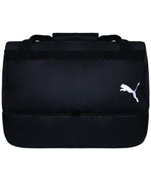 The Puma TeamGoal 23 Black Hardcase Bag is designed for athletes who need a durable and secure way to transport their gear. Built with high-quality materials and offering excellent storage options, this hardcase bag provides the ultimate protection for your equipment while maintaining a sleek, sporty appearance. Whether you're traveling for a match, practice, or training session, this bag ensures that your gear stays safe and organized.
Key Features:
Hardcase Design: 

The hardcase structure provides robust protection for your gear, keeping everything inside safe from impacts, rough handling, or accidental drops during travel.


Spacious Storage: 

The large main compartment offers ample space to store your football equipment, clothing, shoes, and more. It is designed to hold everything you need without being too bulky.


Durable Construction: 

Made with high-quality, rugged materials, this bag is built to last, offering excellent durability to withstand the demands of active use and frequent travel.


Multiple Pockets: 

Equipped with side zip pockets and a front compartment, the bag offers additional storage for smaller items like keys, a phone, or personal essentials, keeping them organized and easily accessible.


Comfortable Carrying Options: 

The bag features adjustable padded shoulder straps for a comfortable, custom fit, as well as reinforced carry handles for easy lifting and carrying.