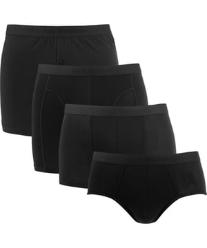 4-Pack Tencel Mix Boxers von Björn Borg in der farbe Schwarz.