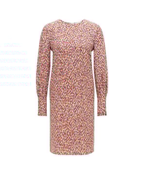 Damesjurk Boss C_Delaca.- Ronde hals.- Lange mouwen.- Ritssluiting. Materiaal: 100% viscose. Ref: 50471209985.