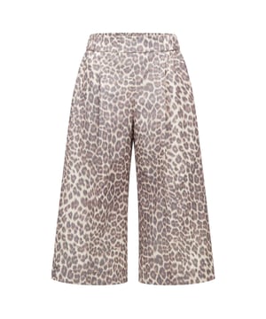 Women's Boss Tanimala Shorts.- Modern culotte in allover animal print.- Elastic waistband in the back for conmfort.- A-line silhouette to emphasize femininity. Material: 51% Polyester, 49% Cotton. Ref: 50467512985.