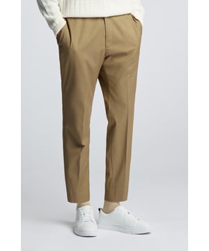 Limehaus drawstring trousers are a versitle addition to your wardrobe. They''re blended in a twill fabirc and feature an internal drawcord at waistband for a comfortable fit. Style them with a crew neck t-shirt  and co-ordinated zip through jacket on weekends or with a blazer for a more casual day at the office.