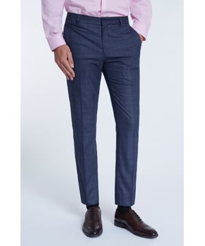 These overcheck trousers are great for any occasion. 72% Polyester 26% Viscose 2% Elastane