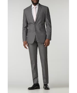 Plain Regular 2 Button Suit Jacket by Occasions. If you have ever been faced with the problem of needing a wedding party to wear the same outfit but couldn't find it in the right style and fit to suit each wearer then The Occasion suit is the answer. Perfect for those important events and available in a choice of fits to suit all ages, shapes and sizes. Be it a wedding, a day at the races or a night on the tiles, the occasions range has it covered at an exceptional price.