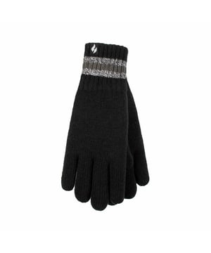 Guantes térmicos de punto Heat Holders para hombre: Estos hombres Heat Holders de punto guantes térmicos tendrá bien y verdaderamente cubierto cuando se utiliza para la ropa de sport, que son super caliente, así como con estilo. Están forrados con un fabuloso forro aislante de felpa extra cálido, llamado Heatweaver, que es aún más eficaz en la celebración de aire caliente cerca de la piel. Este forro polar suave y sedoso no sólo proporciona un tacto lujoso y mimoso, sino que también garantiza unos dedos cómodos en el crudo invierno. Los guantes vienen en 3 estilos de moda diferentes con 10 opciones de color para elegir entre todos ellos. Los diseños a elegir incluyen guantes a rayas, guantes nórdicos y guantes con estampado de islas, lo que los hace adecuados para cualquier atuendo. Detalles del producto: - 1 par - 2 tallas - 2 diseños / 5 colores - Forro Heatweaver - Hilo Heat Holders - Puño elástico - Forro: 100% Poliéster. Composición del material (exterior): Karlstad - 77% Acrílico, 22% Poliéster, 1% Elastano Bergen - Negro - 80% Acrílico, 13% Poliéster, 1% Elastano Bergen - Azul marino - 97% Acrílico, 2% Poliéster, 1% Elastano Bergen - Carbón - 56% Acrílico, 43% Poliéster, 1% Elastano Támesis - 77% Acrílico, 22% Poliéster, 1% Elastano