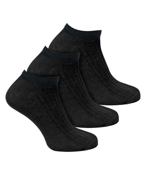 Men’s 3 Pack 100% Cotton Trainer Socks: When it comes to comfort, everyone agrees that the best bet is cotton due to its natural softness and moisture-wicking properties. Every man needs a pair of super comfortable and practical socks in his life. These 100% cotton socks provide just that!. These men’s socks are made from a soft and breathable cotton fabric for a super-soft feel. They feature a low cut trainer style, making them perfect for casual or formal wear. The moisture-wicking properties will keep your feet cool and dry throughout the day, ensuring you stay fresh. These socks also have a loose top, which ensures that you do not end up with any nasty constriction rings around your ankles after prolonged use. These premium quality socks are 100% Cotton, which means they are extra soft and comfortable, making them perfect for wearing during long days at work or around the house. You won't suffer any nasty irritation while wearing these socks, and they will make sure that you are as comfortable as you can be! These socks are ribbed to help keep them up, and are great for everyday wear, or as light, thin pairs of socks. Everyday technology for any man's feet!. These socks come in 3 pairs, are available in sizes 6-11 UK and 12-14 UK, and are available in Black or White. They are Machine Washable. Extra Product Details: Men’s 3 Pairs Cotton Socks 100% Super Soft Cotton Low Cut Trainer Length Extra Comfort Moisture Wicking 2 Colour Options: Black Or White Ribbed Design Casual Or Formal Wear Loose Top, No Irritation 2 Sizes: 6-11 UK, 12-14 UK Machine Washable
