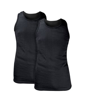 Heat Holders - 2 Pack Mens Sleeveless Top: Stay warm and comfortable with the Heat Holders 2 Pack Mens Sleeveless Top. Designed for ultimate comfort and warmth, this thermal top is perfect for layering under jackets, shirts, or hoodies during colder weather, or for wearing alone on milder days. Available in sizes M, L, XL, and XXL, it offers a snug fit for all body types. Whether you need something warm for outdoor activities or simply want to stay cosy indoors, these sleeveless tops are a fantastic choice. Featuring versatile Charcoal and classic White options, these tops are both practical and stylish. The neutral colours pair easily with any wardrobe pieces, making them perfect for casual wear and outdoor adventures. Made from high-quality materials, these tops retain body heat, providing long-lasting warmth without feeling heavy. Ideal for layering or staying warm during winter workouts, these sleeveless tops offer superior comfort. They are machine washable, maintaining softness and shape after multiple washes. Extra Product Details: Material: High-quality thermal fabric Size: M, L, XL, XXL Colour: Charcoal, White Style: Sleeveless Pack: 2 Tops Machine washable for easy care. Whether layering up for warmth or relaxing at home, the Heat Holders 2 Pack Mens Sleeveless Top keeps you comfortable, cosy, and stylish. A must-have addition to your wardrobe for the colder months.