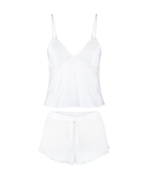 Set aus Satin Top und Shorty