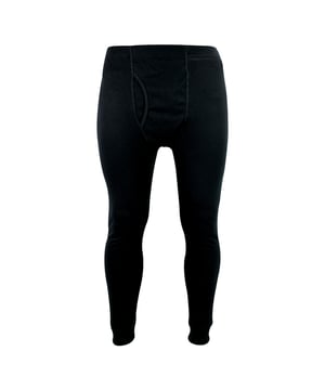 THMO - Men’s Thermal Long Johns Bottoms: Whether you're braving the great outdoors or just seeking extra warmth and comfort at home, the THMO Men's Original Thermal Underwear Bottoms is your go-to solution for a warmer life. Crafted from high-quality micro-fleece fabric, these thermal bottoms boast exceptional stretch properties and comfort seams, ensuring unrestricted movement and a snug, non-chafing fit that's perfect for layering beneath your clothing. Say goodbye to discomfort and hello to warmth!. Featuring advanced moisture and odour management technology, these thermal bottoms keep you dry and fresh throughout the day, making it an ideal choice for active lifestyles and chilly environments. At the heart of every THMO base layer lies our innovative super-soft thermal microfleece. . These thermal bottoms are available in Black or White and are made from 52% Polyester & 48% Cotton. They come in 4 Men’s sizes: Medium, Large, X-Large & XX-Large and are Machine Washable at 30°C. Extra Product Details: THMO Thermal Underwear Bottoms Micro-Fleece Fabric Comfort Stretch & Seams Moisture & Odour Management Ideal For Winter Super Soft & Warm Available In Black & White 52% Polyester, 48% Cotton Machine Washable at 30°C