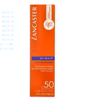 Experience superior sun protection with Lancaster Sun Beauty SPF50 Protective Water. This lightweight, non-oily formula offers effective moisture while enhancing and maintaining your skin's natural tan. Infused with Buriti oil and a unique tanning complex, it stimulates melanin production for a sun-kissed glow that lasts. Ideal for all skin types, simply shake well and apply generously before sun exposure for optimal results. Perfect for women who love to bask in the sun without compromising on skin care.