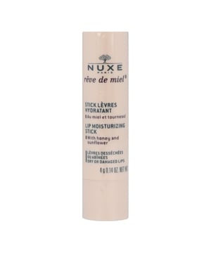 Der Nuxe Rêve de Miel Stick Lèvres Hydratant ist ein feuchtigkeitsspendender Lippenpflegestift. Er macht trockene und spröde Lippen wieder geschmeidig, sodass sie sich angenehm gepflegt anfühlen. Spannungsgefühle sind dank des Rêve de Miel Stick Lèvres Hydratant Lippenpflegestiftes nicht mehr zu spüren.