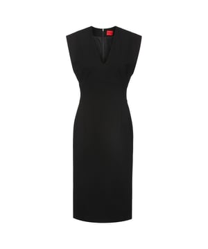 etui dress - regular fit - sleeveless - v-neck
