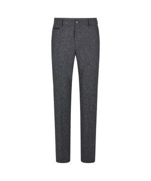 BOSS BLACK HERITAGE - Our sophisticated all time classics: Explore highest quality fabrics and perfectly tailored timeless fits - SLIM-FIT TROUSERS - SLIM-FIT HERITAGE TROUSERS WITH WELT POCKETS - Wool blend